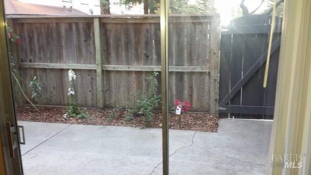 view of patio / terrace with fence