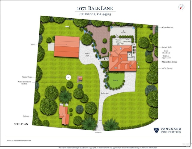 1071 Bale Ln, Calistoga, CA 94515 - map location