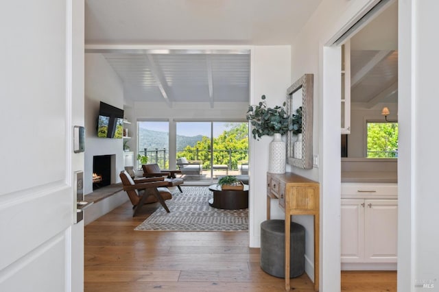271 Via La Paz Rd, Greenbrae, CA 94904 - interior space featuring plenty of natural light and beam ceiling