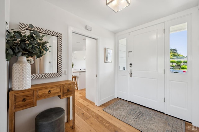 271 Via La Paz Rd, Greenbrae, CA 94904 - foyer entrance featuring light wood finished floors