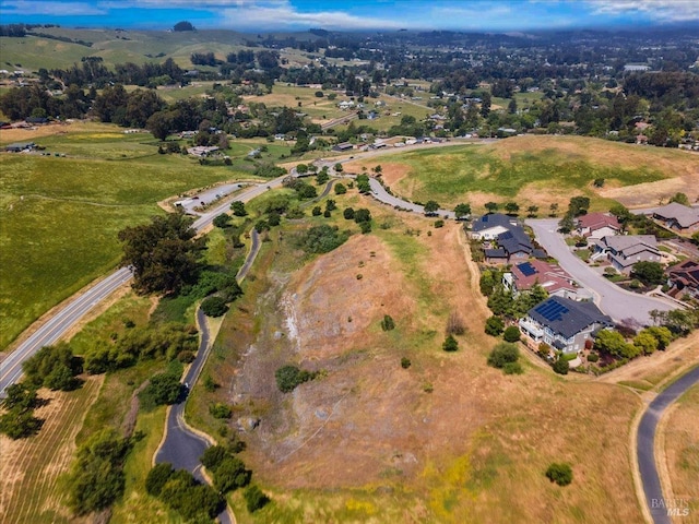 aerial overview of property's location