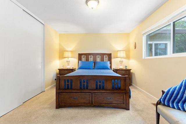 824 W St, Petaluma, CA 94952 - bedroom featuring light colored carpet and baseboards