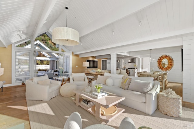 27 W Shore Rd, Belvedere, CA 94920 - living room featuring baseboards and wood finished floors