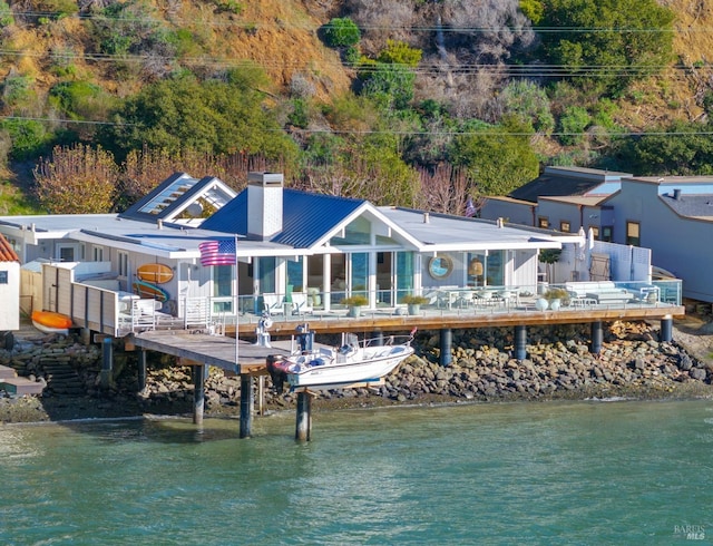 27 W Shore Rd, Belvedere, CA 94920 - dock with a water view