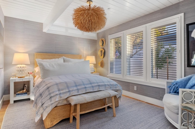 27 W Shore Rd, Belvedere, CA 94920 - bedroom featuring baseboards and wood finished floors