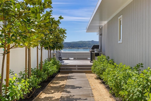 27 W Shore Rd, Belvedere, CA 94920 - view of patio / terrace with a water view