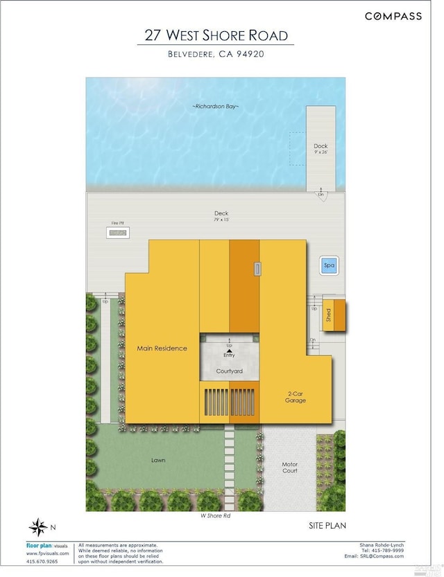 27 W Shore Rd, Belvedere, CA 94920 - view of a document