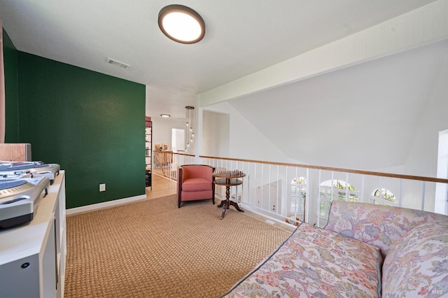 624 N Regatta Dr, Vallejo, CA 94591 - sitting room featuring light carpet and vaulted ceiling