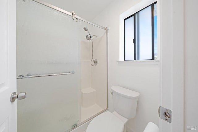 624 N Regatta Dr, Vallejo, CA 94591 - bathroom featuring toilet and a shower stall