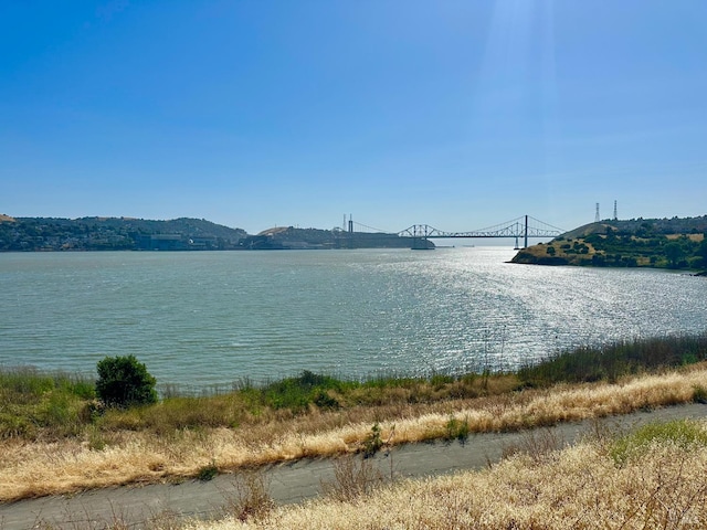 624 N Regatta Dr, Vallejo, CA 94591 - water view featuring a notable bridge