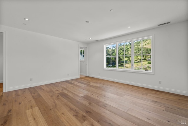 2509 Madrona Ave, Saint Helena, CA 94574 - spare room featuring baseboards, a healthy amount of sunlight, and visible vents
