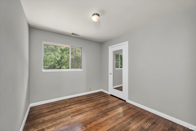 3257 State Highway 128, Calistoga, CA 94515 - empty room with baseboards and dark wood finished floors