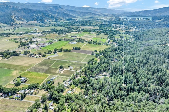 3257 State Highway 128, Calistoga, CA 94515 - view of property location featuring a mountain backdrop