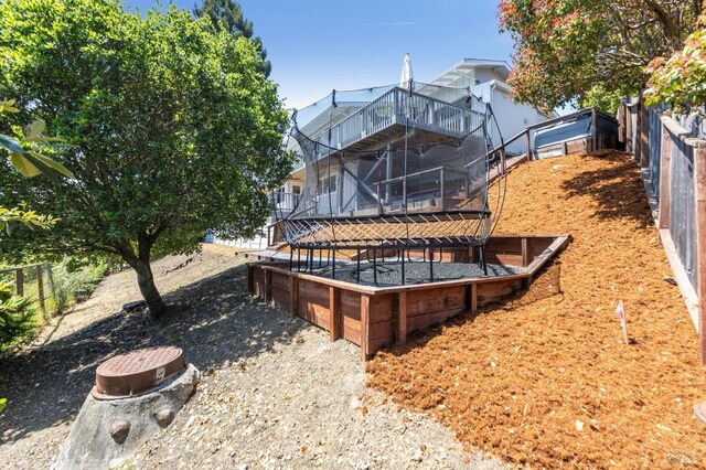 46 Lower N Ter, Tiburon, CA 94920 - rear view of property featuring fence