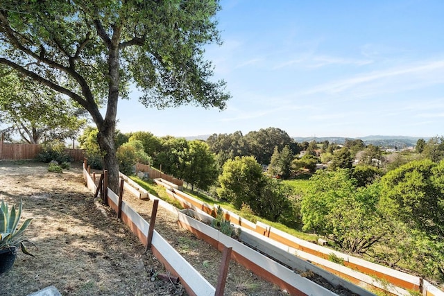 3580 Star Ridge Rd, Hayward, CA 94542 - view of yard with a garden and fence