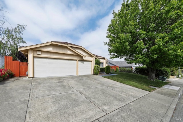 151 Doncaster Dr, Vallejo, CA 94591 - single story home with driveway, a front lawn, and fence