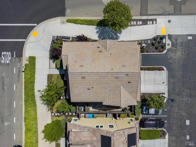 drone / aerial view
