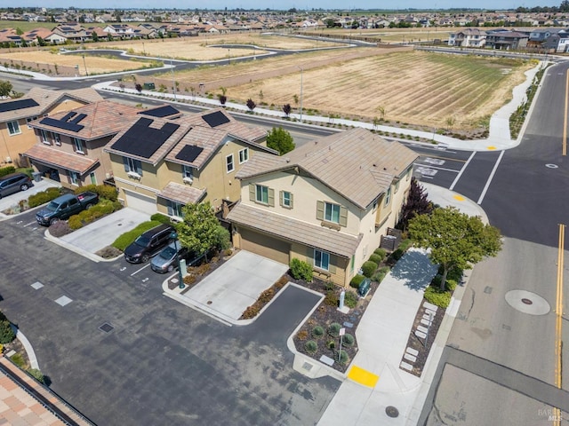 bird's eye view featuring a residential view