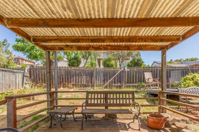 948 Benicia Rd, Vallejo, CA 94591 - wooden deck with a fenced backyard