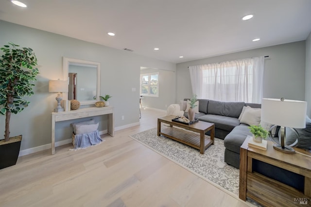 948 Benicia Rd, Vallejo, CA 94591 - living area with wood finished floors, recessed lighting, and baseboards
