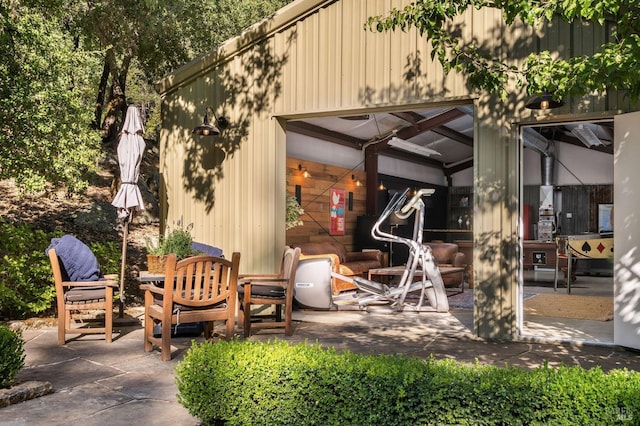 1450 Diamond Mountain Rd, Calistoga, CA 94515 - view of patio