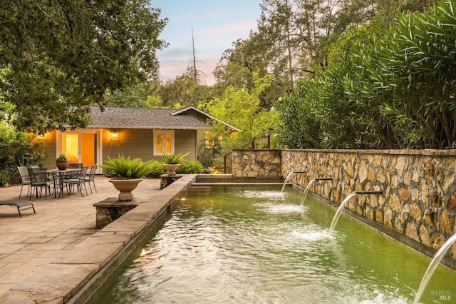1450 Diamond Mountain Rd, Calistoga, CA 94515 - exterior space featuring a patio