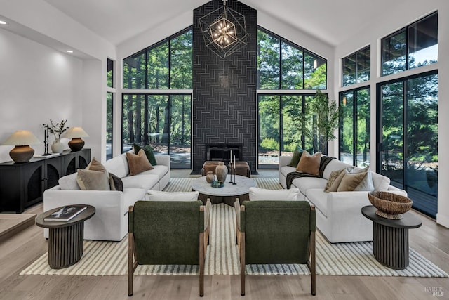 40 Los Pinos, Nicasio, CA 94946 - sunroom with an inviting chandelier