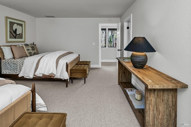 40 Los Pinos, Nicasio, CA 94946 - carpeted bedroom featuring baseboards and visible vents