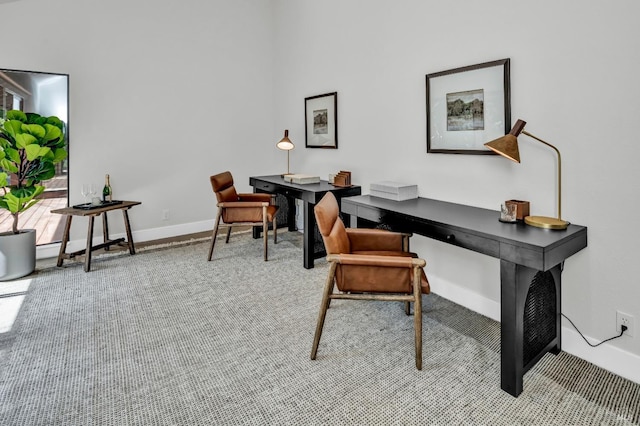 40 Los Pinos, Nicasio, CA 94946 - carpeted home office featuring baseboards