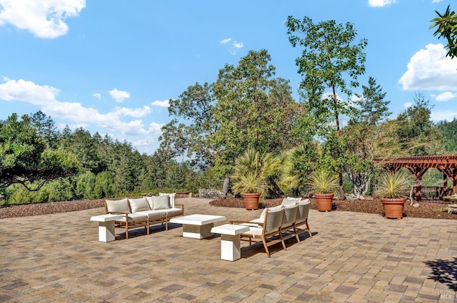 40 Los Pinos, Nicasio, CA 94946 - view of patio / terrace featuring outdoor lounge area