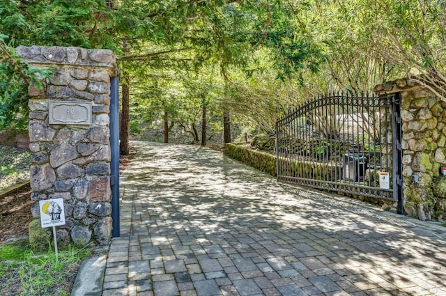 40 Los Pinos, Nicasio, CA 94946 - view of gate