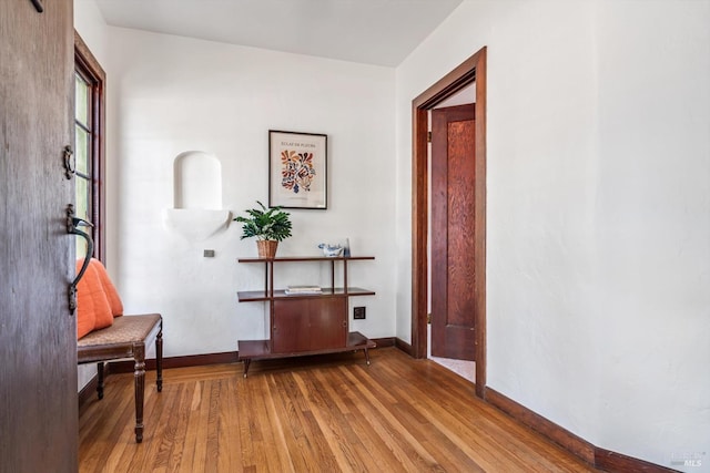 1531 F St, Napa, CA 94559 - hall featuring wood finished floors and baseboards