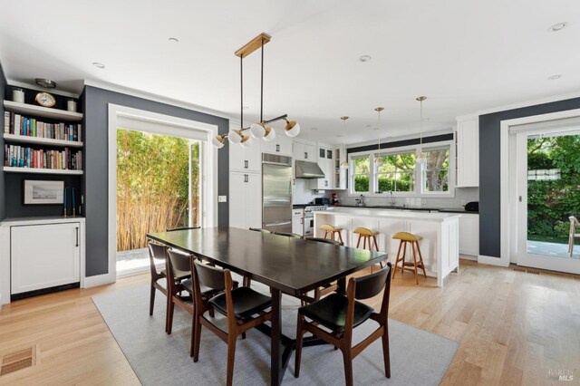 11 Heather Way, Larkspur, CA 94939 - dining area featuring plenty of natural light, light wood finished floors, and recessed lighting
