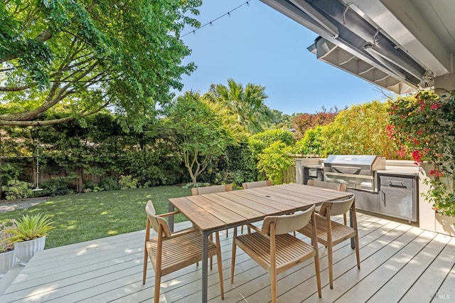 11 Heather Way, Larkspur, CA 94939 - deck with outdoor dining area