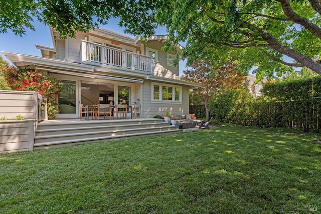 11 Heather Way, Larkspur, CA 94939 - back of house featuring a balcony and a deck