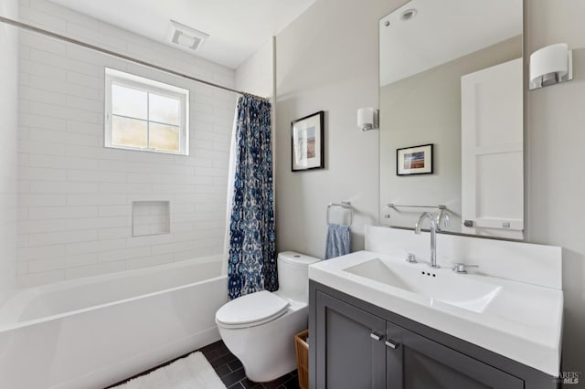 11 Heather Way, Larkspur, CA 94939 - full bathroom with toilet, vanity, and shower / tub combo