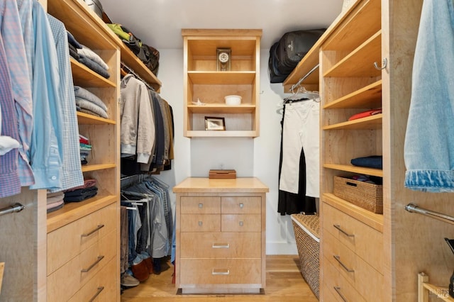 11 Heather Way, Larkspur, CA 94939 - spacious closet with light wood finished floors