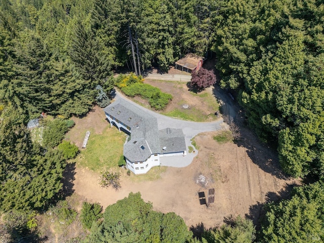 32211 Condor Rd, Willits, CA 95490 - drone / aerial view with a view of trees
