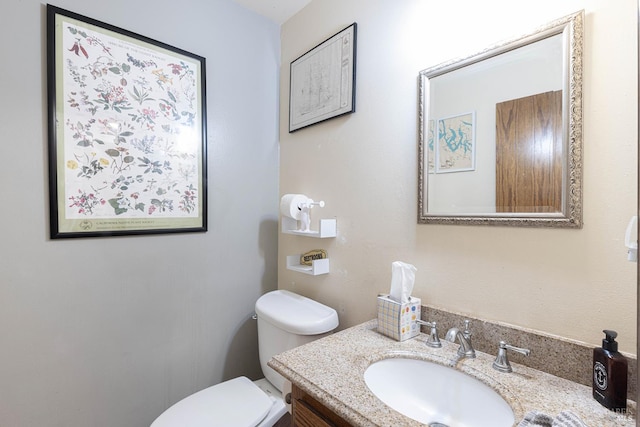 689 Rio Vista Dr, Napa, CA 94558 - half bath featuring toilet and vanity