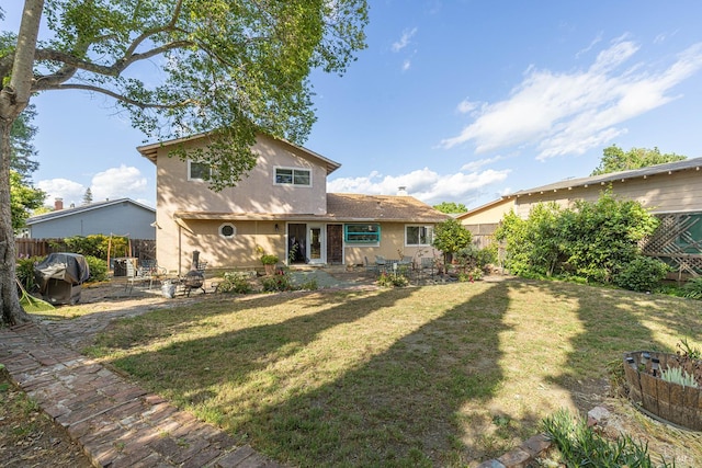 689 Rio Vista Dr, Napa, CA 94558 - back of house featuring a patio area and stucco siding