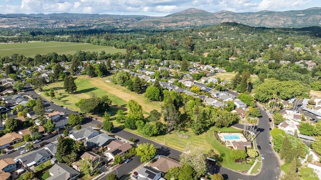 689 Rio Vista Dr, Napa, CA 94558 - aerial view of property's location featuring mountains and nearby suburban area