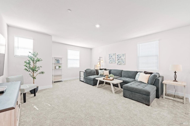 1532 Base Ct, Dixon, CA 95620 - living area featuring baseboards and light carpet