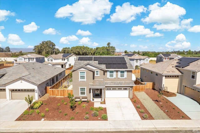 1532 Base Ct, Dixon, CA 95620 - view of front of house featuring concrete driveway, fence, and a residential view