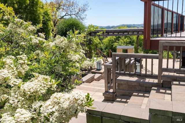 15 Junipero Serra Ave, San Rafael, CA 94901 - exterior space with a mountain view