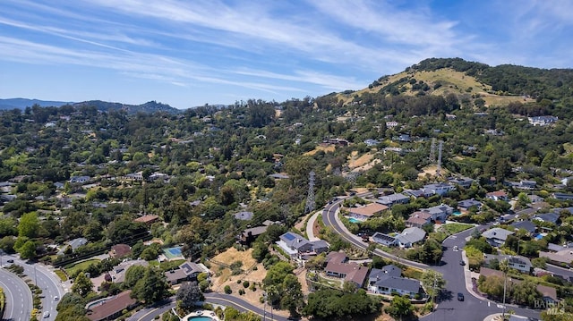 15 Junipero Serra Ave, San Rafael, CA 94901 - view of property location featuring mountains and nearby suburban area