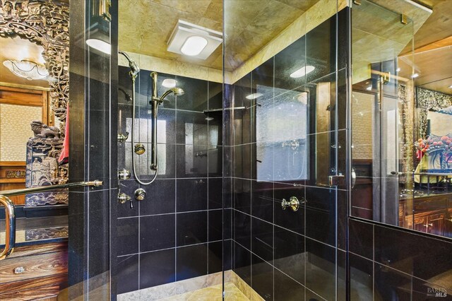 2300 S St, Eureka, CA 95501 - full bathroom featuring a stall shower