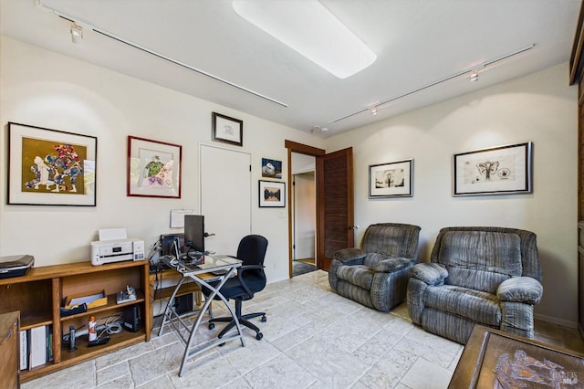 2300 S St, Eureka, CA 95501 - office area with track lighting