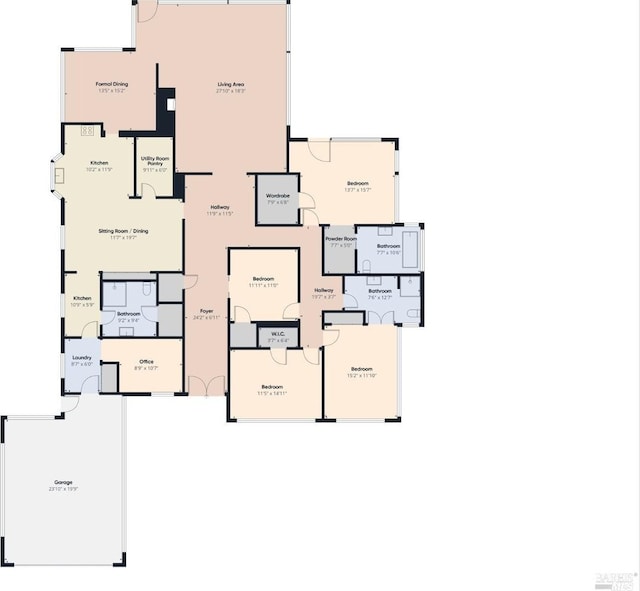 2300 S St, Eureka, CA 95501 - property floor plan