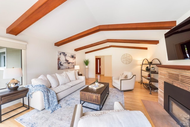7301 Baker Ln, Sebastopol, CA 95472 - living area with a fireplace with flush hearth and wood finished floors