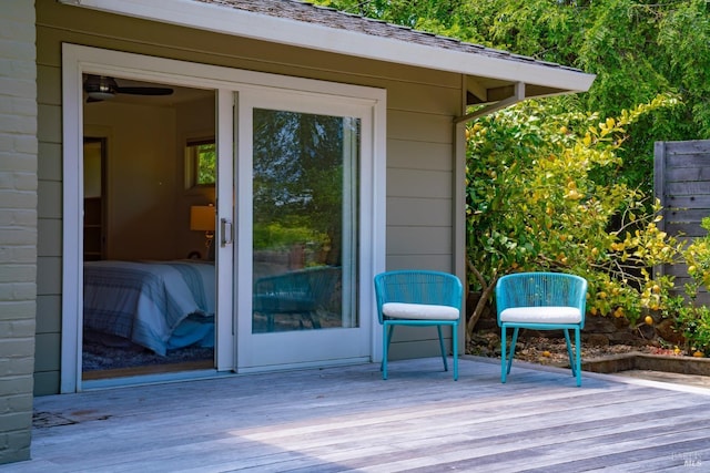 7301 Baker Ln, Sebastopol, CA 95472 - view of deck